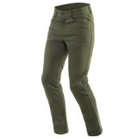 Dainese CLASSIC SLIM textilní kalhoty zelené vel.32
